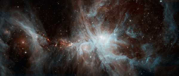 Orion Nebula in the Spitzer Telescope