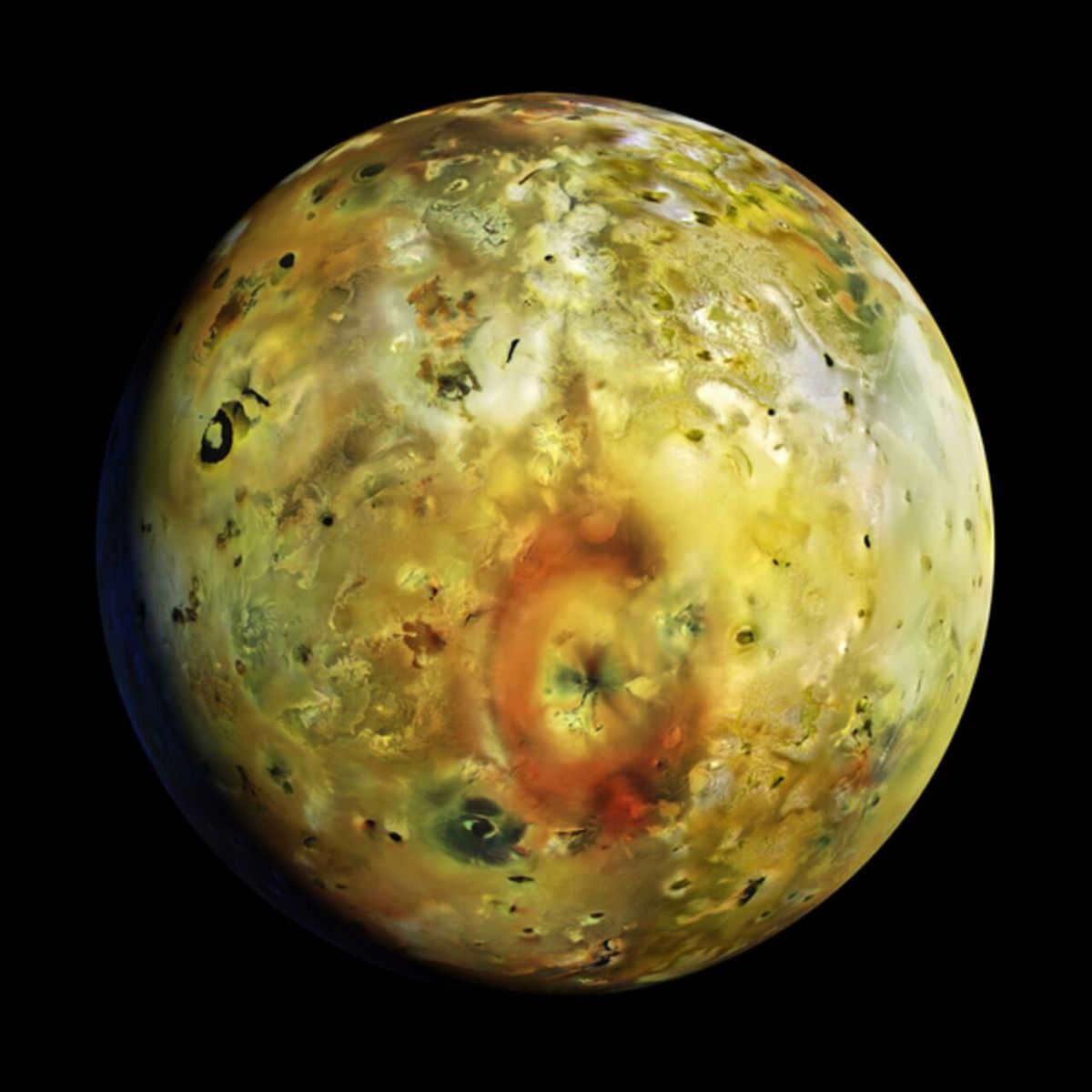 Io - Jupiter's mysterious satellite, home to volcanoes and auroras
