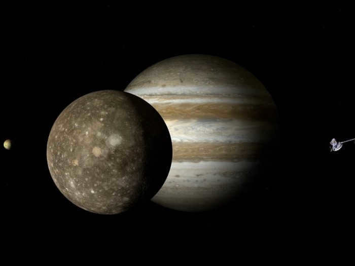 Ganymede is the largest satellite of Jupiter.