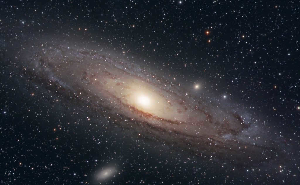 The Milky Way has the shape of a disk