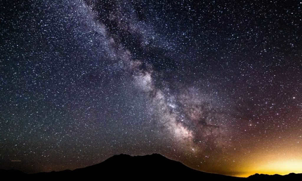 The Milky Way is made up of billions of stars