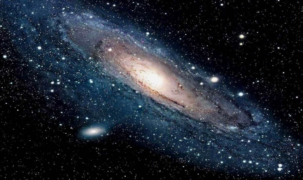Image of the Milky Way with pronounced arms
