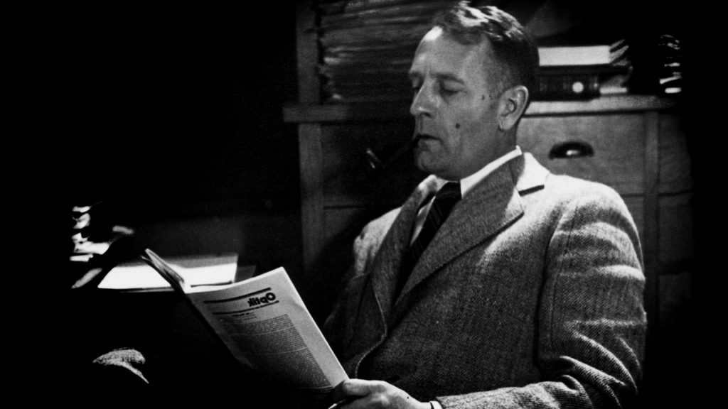 Edwin Hubble, who made a major contribution to space exploration