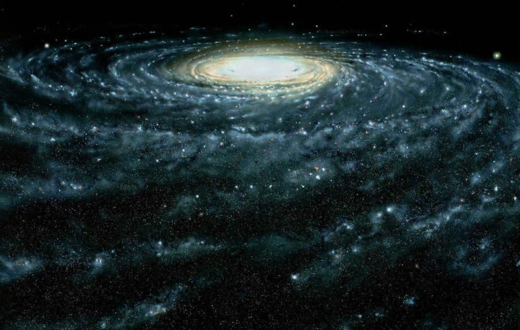 Image of the Milky Way with emphasis on the stars