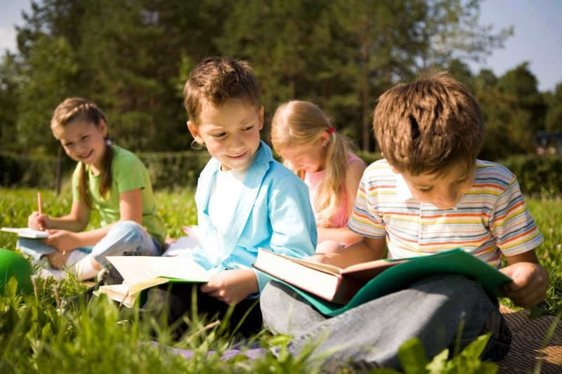 children learn information about nature
