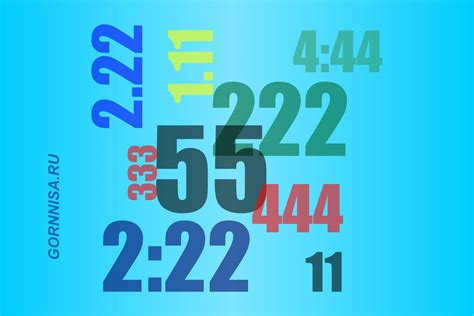 What do the repeating numbers say?