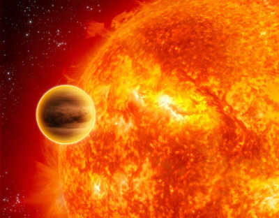 The Sun is turning into a red giant