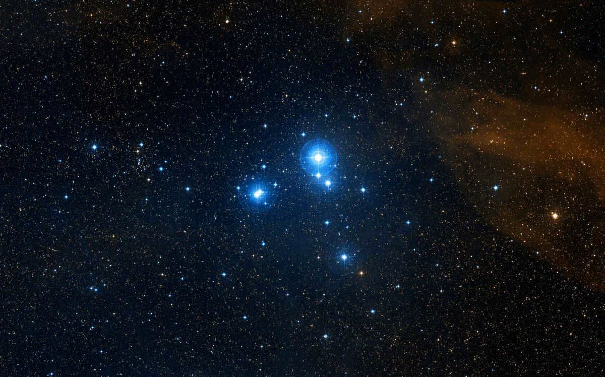 Omicron Velorum open cluster