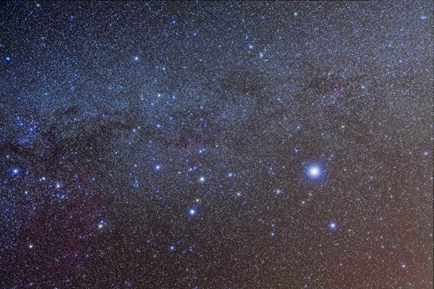 Canis Maior, Sirius and Small Beehive M41