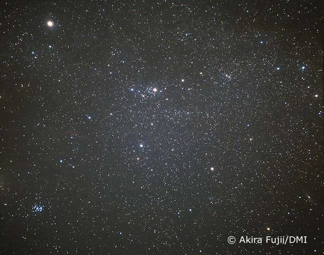 Pleiades, Capella and Perseus
