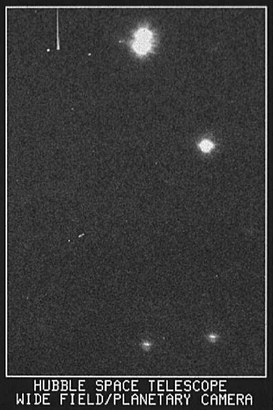 Hubble first light and Wishing Well star cluster
