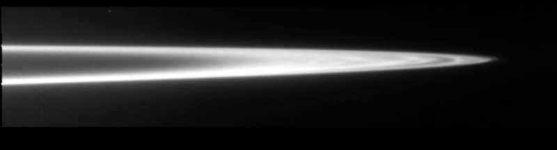 Image of the Main Ring obtained by Galileo under direct-dispersed light