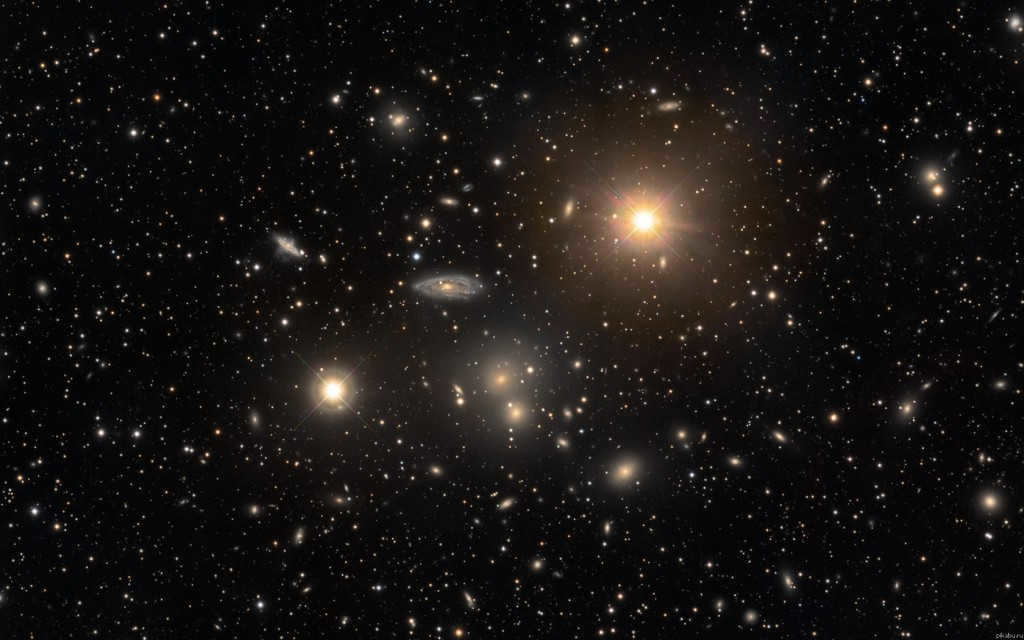 A cluster of galaxies in the constellation Hydra