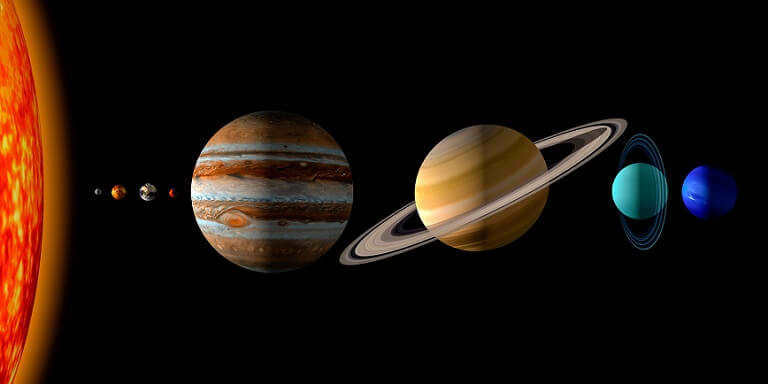Space and planets for kids