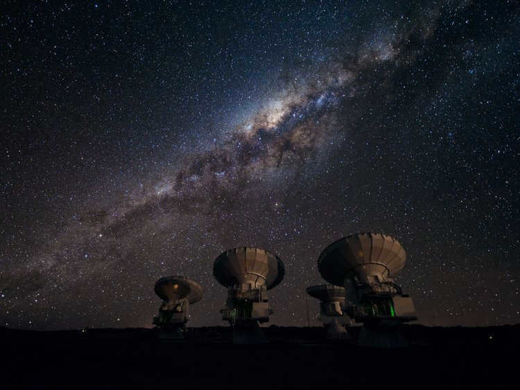 space, night sky