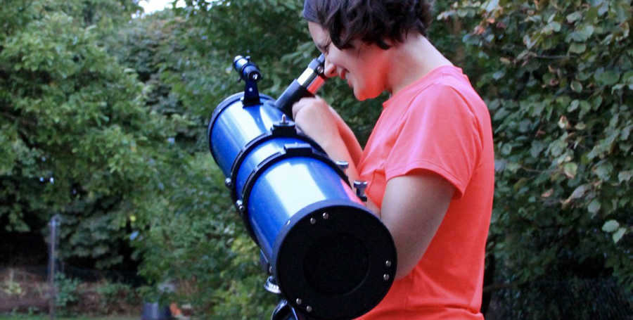 Adjusting the telescope
