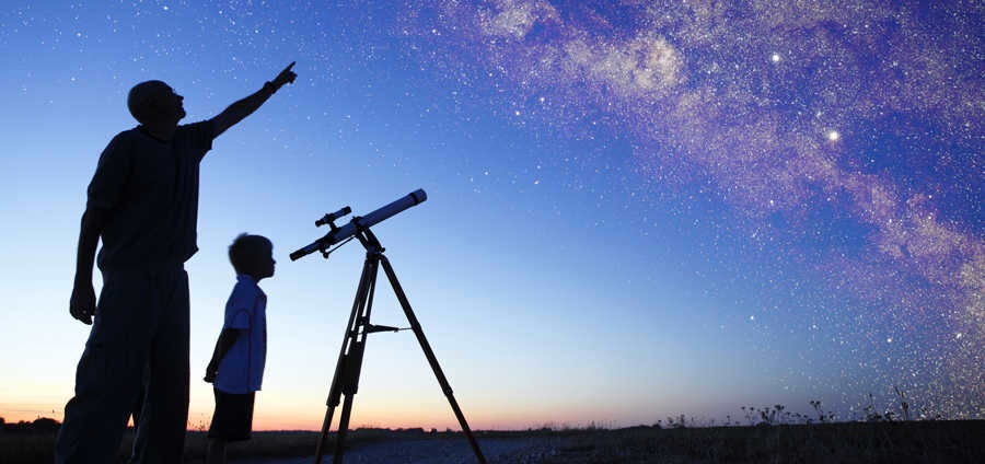 How to point the telescope?