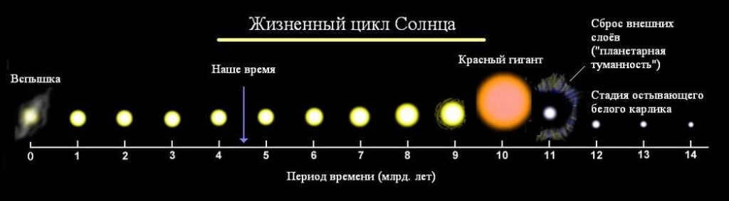 Life Cycle of the Sun