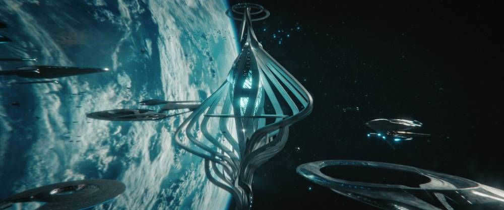 Watching "Discovery" is worth watching if only for the beautiful visuals. The artists and computer graphics specialists definitely did their best. Source: Paramount