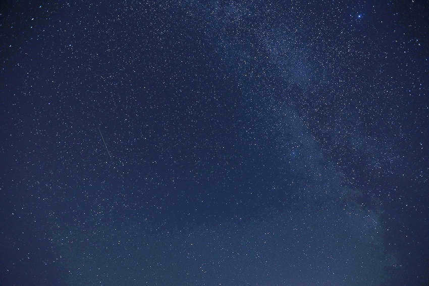 Milky Way and Perseids.