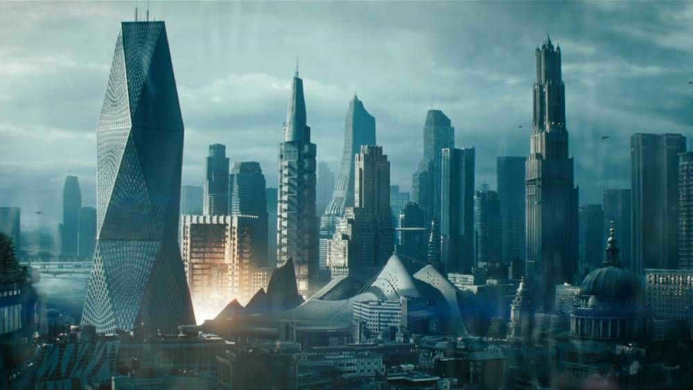 This is what London looks like in the movie Star Trek: Retribution. Source: Paramount