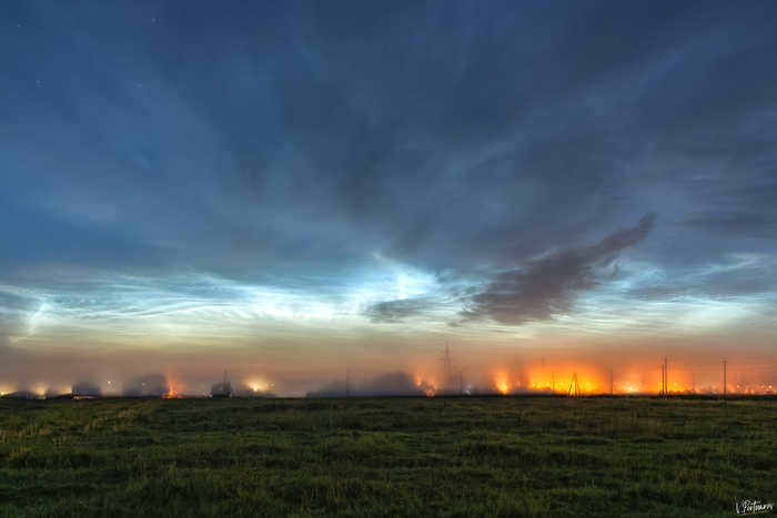 Before dawn Photography, Nature, Sky, Landscape, Night, Summer, Fog, Clouds, Silver Clouds