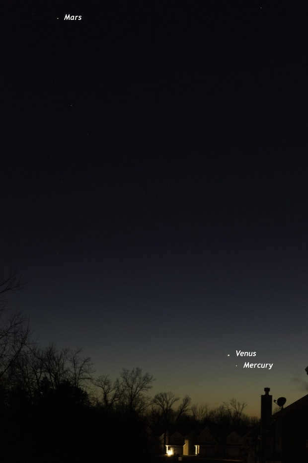 Photographs of Mercury taken by amateur astronomers: