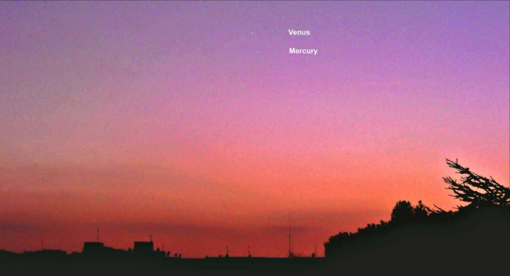 Photographs of Mercury taken by amateur astronomers: