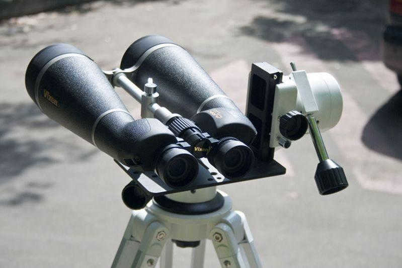 Astronomical binoculars, one of the models.