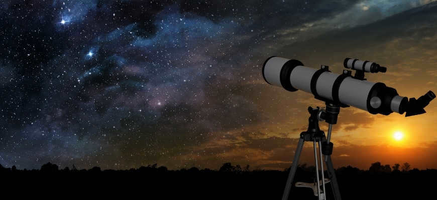 telescope in nature