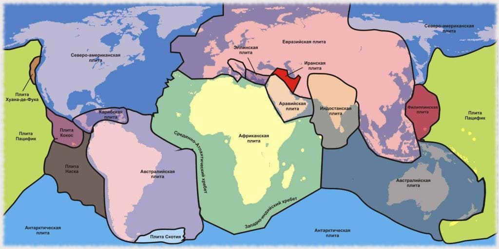 Earth's lithospheric plates