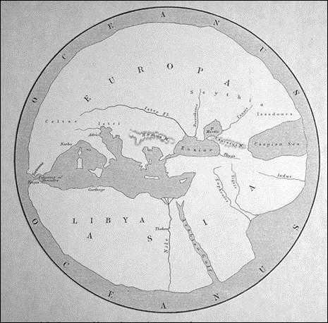 Map of the World B.C.