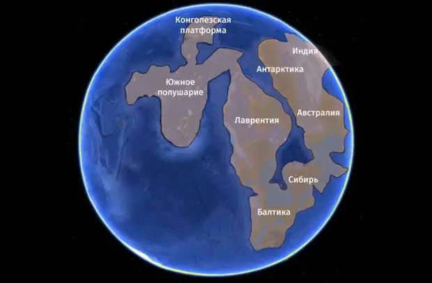 How the face of the Earth has changed over time