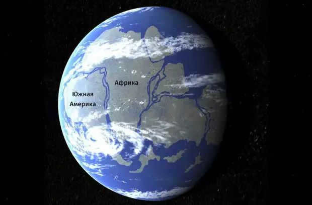 How the face of the Earth has changed over time