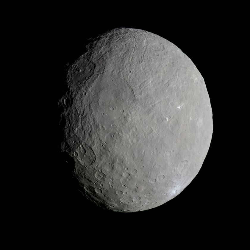 Ceres, Dawn probe image