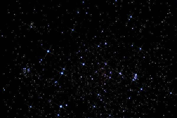 NGC663, NGC 659, NGC 654, and Messier 103.