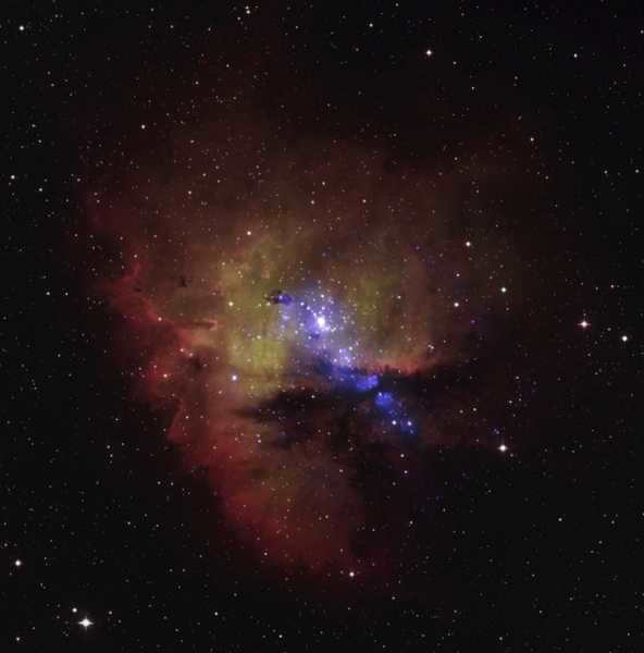 NGC 281 - emission nebula in the constellation Cassiopeia