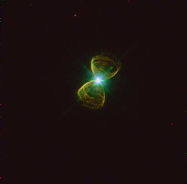 The planetary nebula PK111-2.1 in the constellation Cassiopeia.