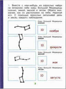 Science Diary Instructions for Grade 1 Dipper of the Big Dipper