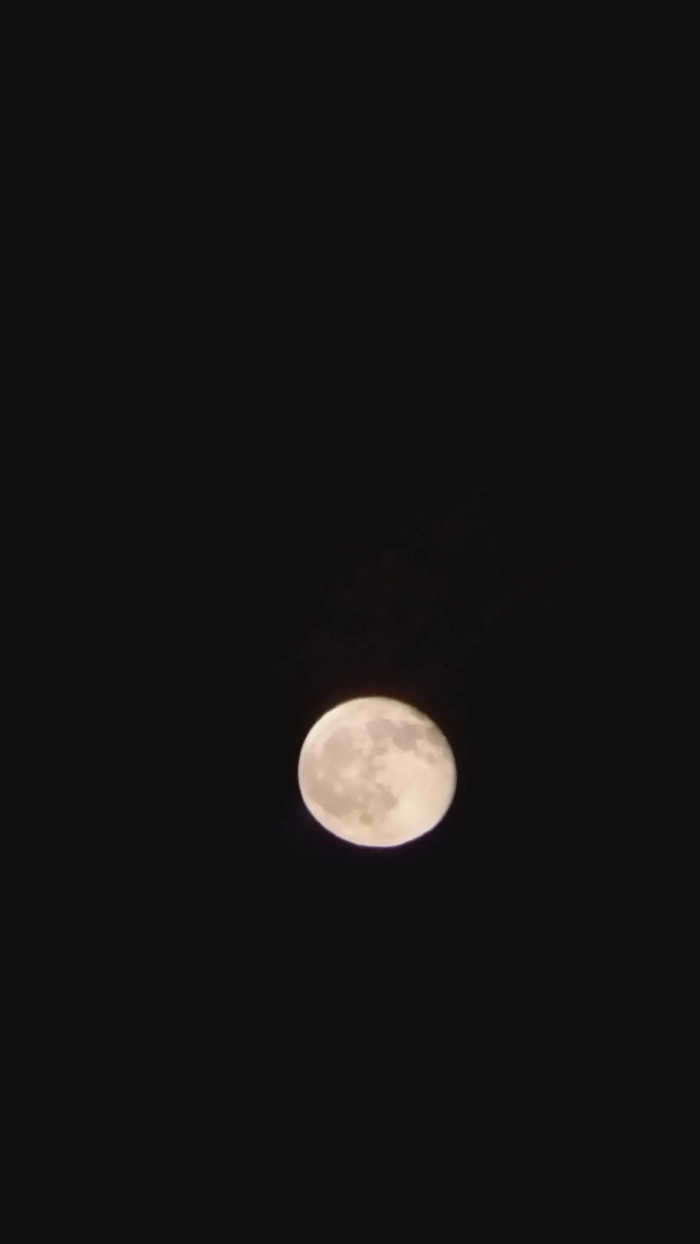 Super moon and some stars Photography, Mobile Photography, Moon, Telescope, Longpost