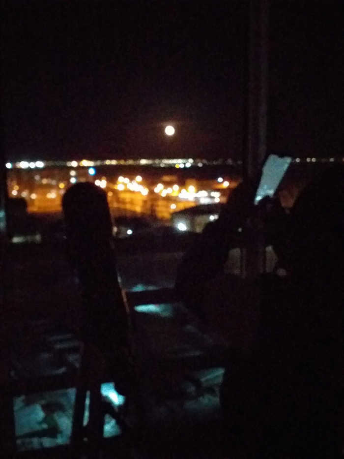 Super moon and some stars Photography, Mobile Photography, Moon, Telescope, Longpost