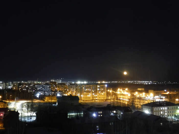 Super moon and some stars Photography, Mobile Photography, Moon, Telescope, Longpost