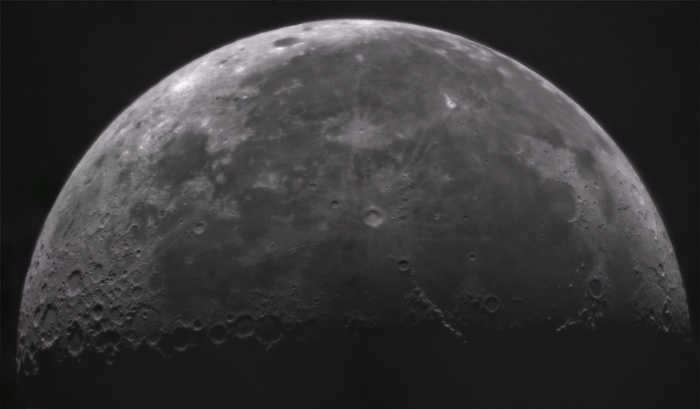 Moon 11.06.2023 Leningrad region Moon, Astrophoto, Telescope, Canon