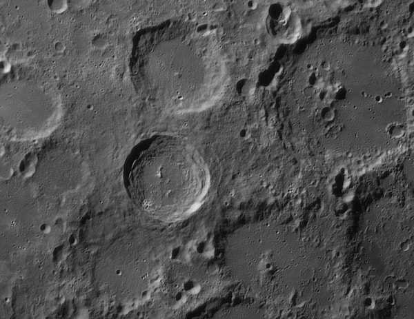 The Moon through a 300-mm telescope