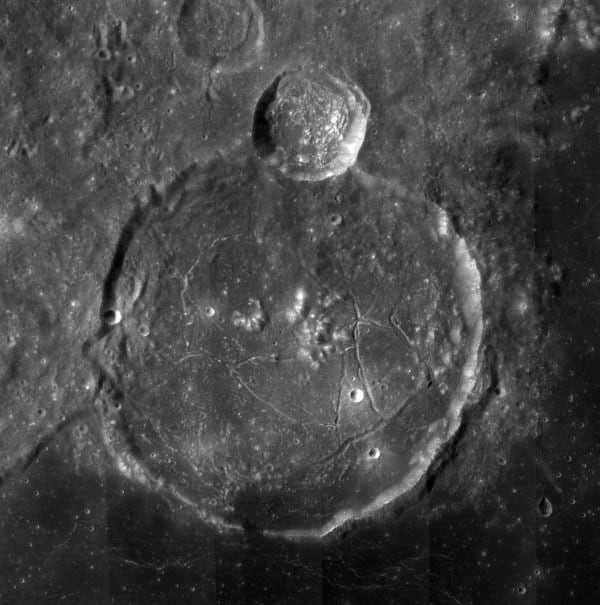 Crater Gassendi.