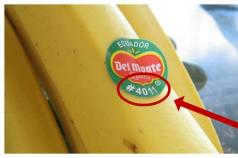The purpose of these stickers on fruit!