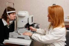Measuring intraocular pressure (IOP)