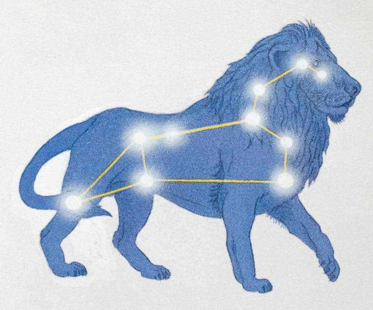 The constellation of the lion