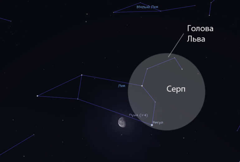 The asterism of Leo is called the sickle,
