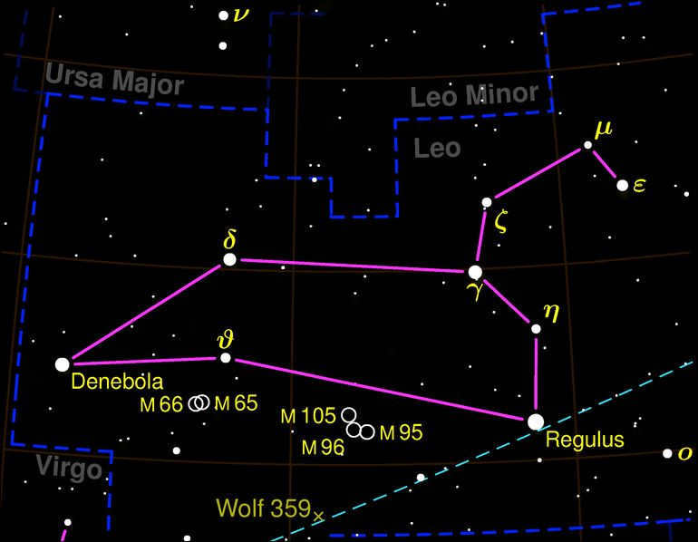 the star Regulus.